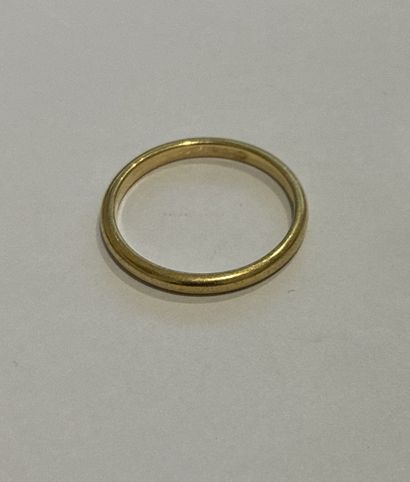 ALLIANCE in 18K yellow gold (750 thousandths)
Gross...