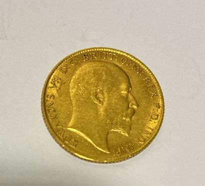 English gold PIECE with the effigy of Edward...