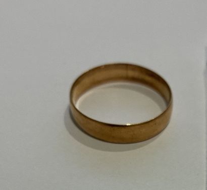 ALLIANCE in 18K yellow gold (750 thousandths)...