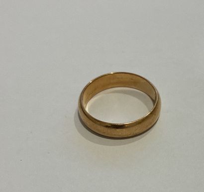 ALLIANCE in 18K yellow gold (750 thousandths)...