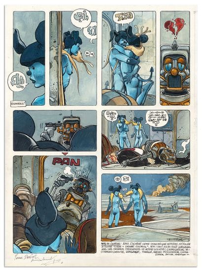 Bilal
ENKI BILAL
Mémoires d'outre-espace,
Dargaud...