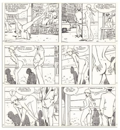 Manara
MILO MANARA
LE PARFUM DE L'INVISIBLE...