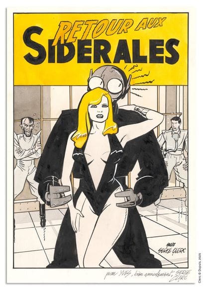 Clerc
SERGE CLERC
Retour aux sidérales, illustration...