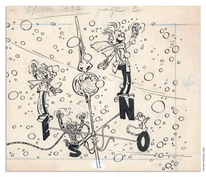 Franquin
ANDRÉ FRANQUIN
SPIROU ET FANTASIO
Dupuis
Illustration...