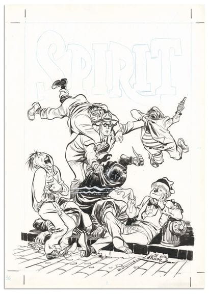 Eisner
WILL EISNER
LE SPIRIT
Kitchen Sink
Couverture...