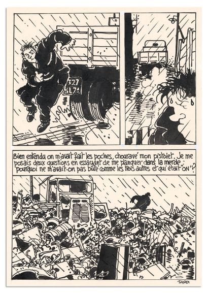Tardi
JACQUES TARDI
NESTOR BURMA
Une gueule...