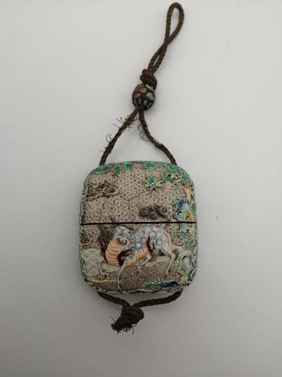 JAPAN, Meiji period (1868-1912). 
 Inro with...