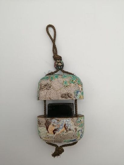 JAPAN, Meiji period (1868-1912). 
 Inro with...
