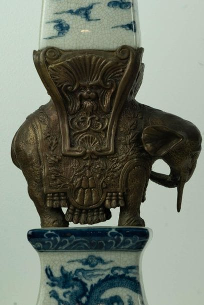 CHINA, 20th century, export porcelain. 
Pair...