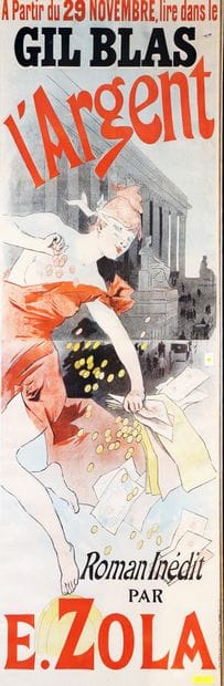 JULES CHERET
*L'Argent* by Émile Zola, featured...