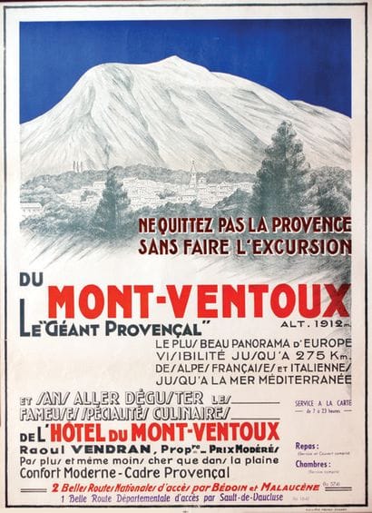 The Luberon - Mont Ventoux (1,912 m) - The...