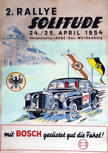 Mercedes-Benz 2 Rallye Solitude with Bosch...