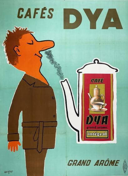 RAYMOND SAVIGNAC
Cafés Dya, Grand arome Giraud...