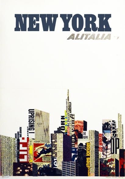 HIELSCER HARTMUT
New York Alitalia, signed...