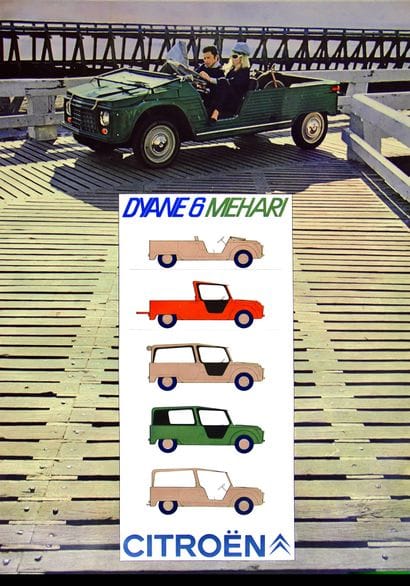 Citroën Méhari Diane 6 Delpire Advertisement...