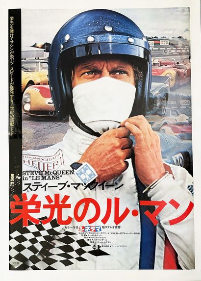 Le Mans Steve Mc Queen in Le Mans Affiche...