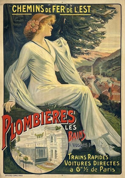 Plombières-les-Bains, Vosges, Camis Posters...