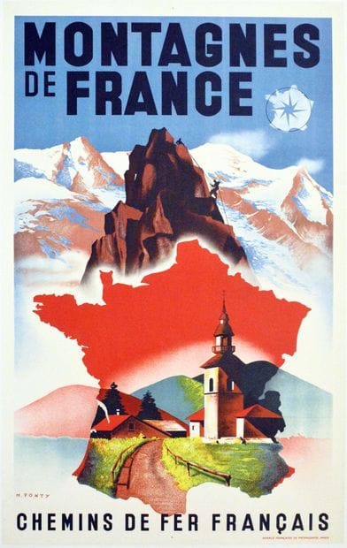 PONTY M.
Montagne de France Chemins de Fer...