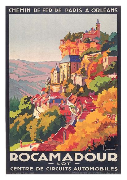 COMMARMOND PIERRE
Rocamadour Lot Lucien Serre...