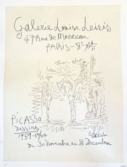 PABLO PICASSO
Picasso Drawings 1959–1960...