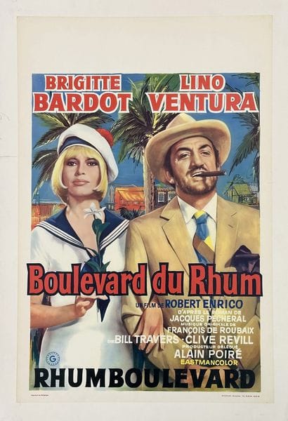 Boulevard du Rhum with Lino Ventura, Edicolor,...