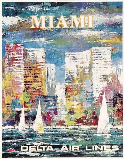 LAVCOX JACK
Miami Delta Air Lines Printed...