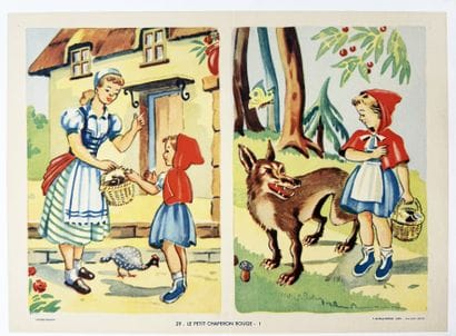 Le Petit Chaperon Rouge Joyeuse Enfance Fernand...
