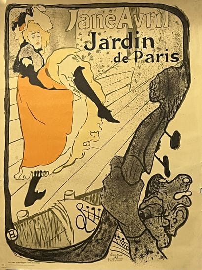 TOULOUSE - LAUTREC HENRI DE (d'après)
Jane...