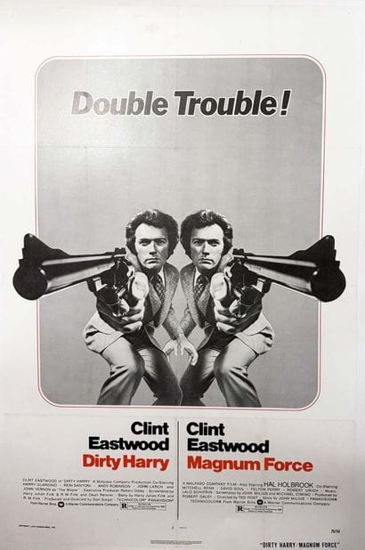 Clint Eastwood Dirty Harry & Magnum Force...