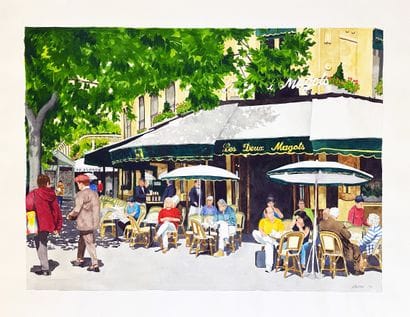REWEN
Les Deux Magots & Café de Flore Signed...
