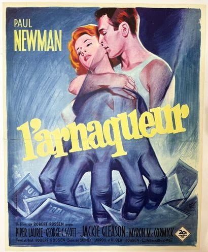 L'Arnaqueur Paul Newman Affiche entoilée/...