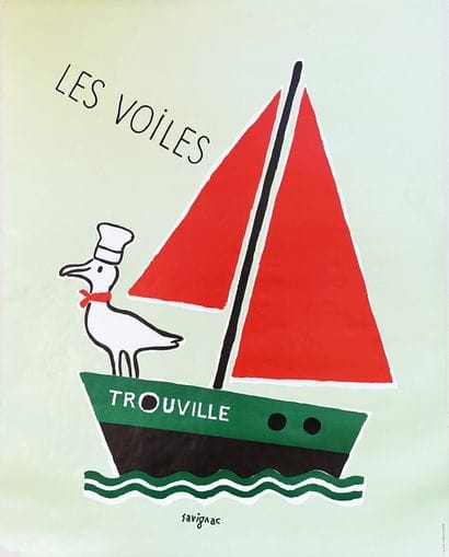 SAVIGNAC RAYMOND
Trouville, Les Voiles, Trouville,...