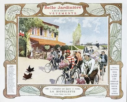 La bicyclette Joyeux retour à Paris La belle...