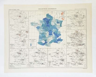 LIBAULT A.
Map of the Chemical Industries...