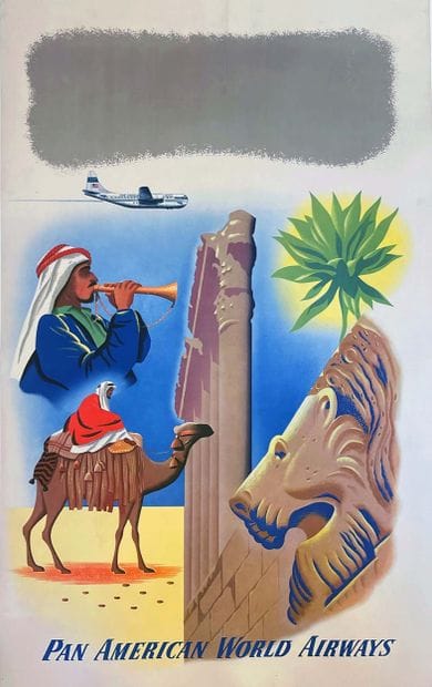 Lebanon Beirut Pan American World Airways...