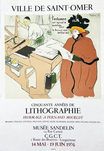TOULOUSE - LAUTREC HENRI DE (d'après)
Musée...