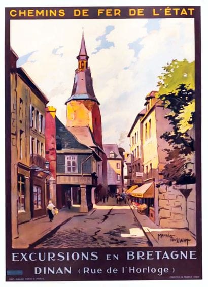 TOUSSAINT MAURICE
Dinan (Rue de l’Horloge)...