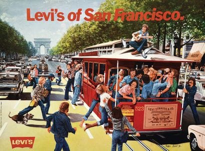 JOUIN MICHEL
Levi's of San Francisco on the...