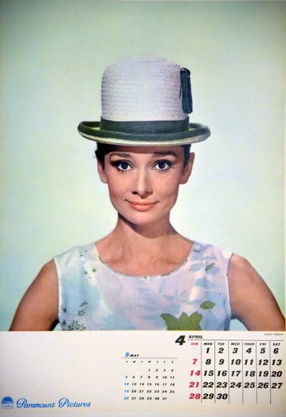 Audrey Hepburn Paramount Pictures Canvas-mounted...