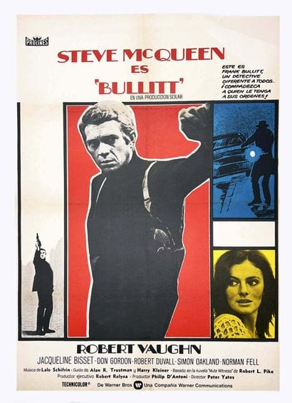 Bullitt Steve Mac Queen es Bullitt Novograf...