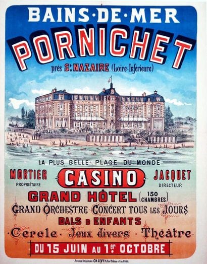 Pornichet Bains de Mer Rare Ch. Lévy Paris...