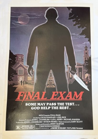 Final Exam Some may pass the test… God help...