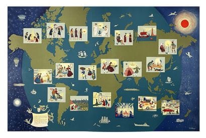 COLLARD.Q
Planisphere of 