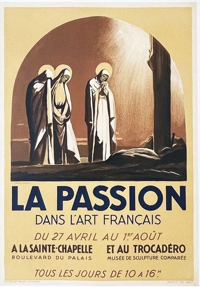 La Passion dans l'Art Français Mourlot Aff....