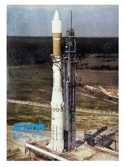 Ariane 1 ESA CNES First Ariane rocket launched...