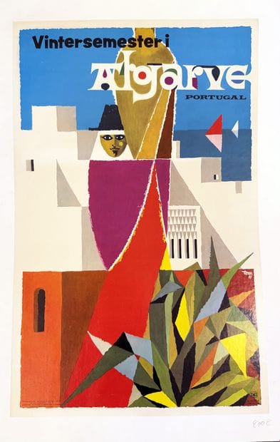 Algarve Artistas Reunidos Porto Poster mounted...
