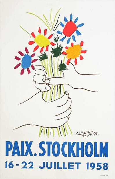 PABLO PICASSO
Peace, Stockholm, July 16–22,...