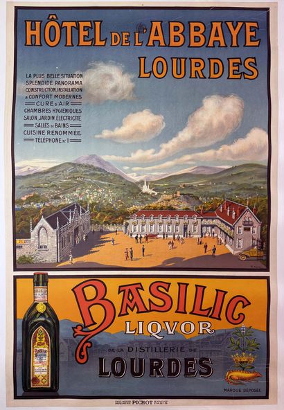 TICHON
Lourdes Basilic Liquor Pichot Paris...