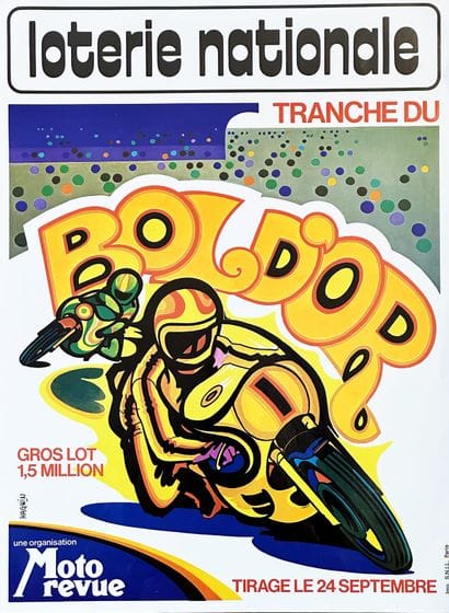 MAGNIN
Bol D'Or Moto Revue Loterie Nationale...