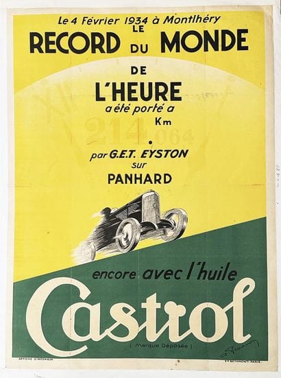 PENAUDIN A.
Panhard Montlhéry Hour Record...